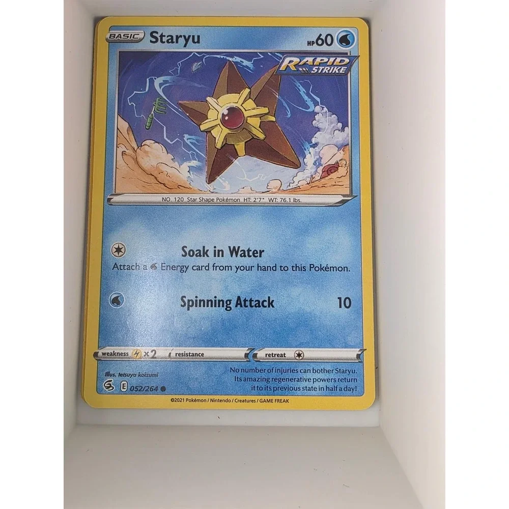 Staryu 052/264 Common Fusion Strike Pokemon Near Mint